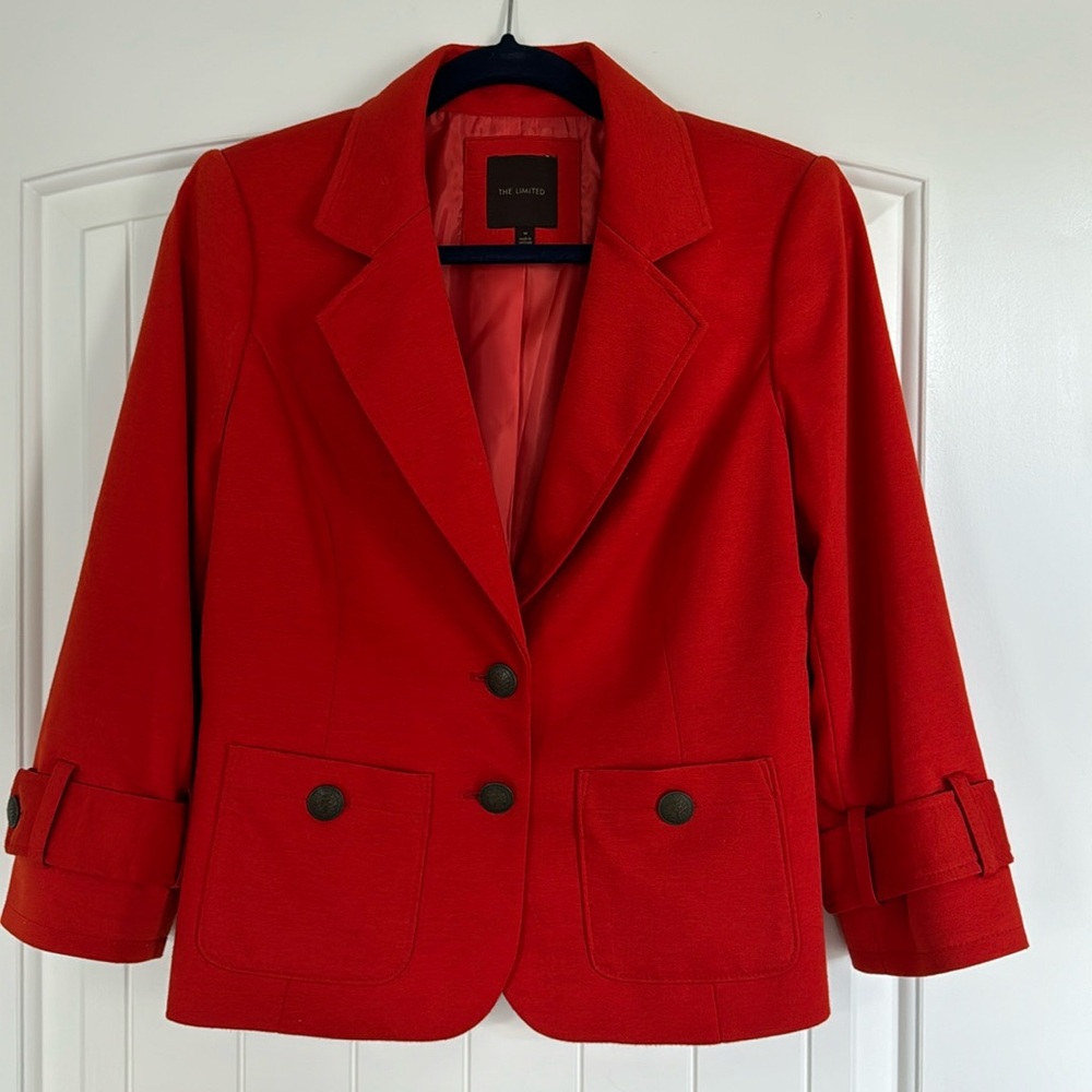 The Limited - Burnt Orange Blazer